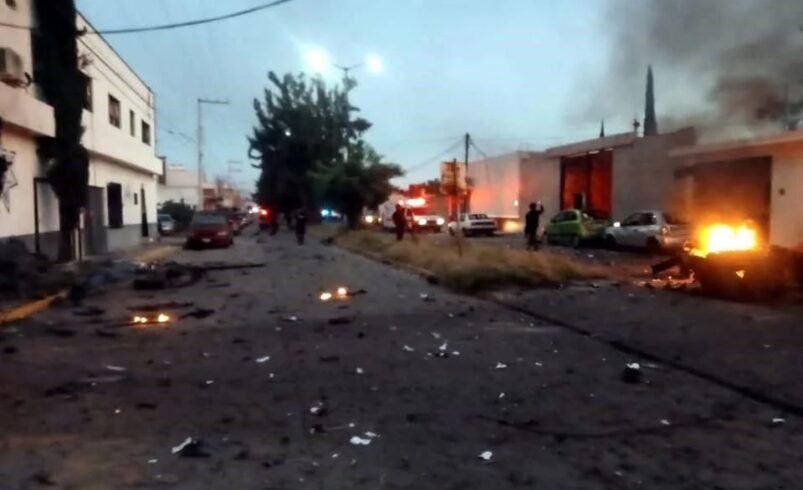 Coche bomba en Acámbaro deja tres policías heridos y genera alerta en Guanajuato